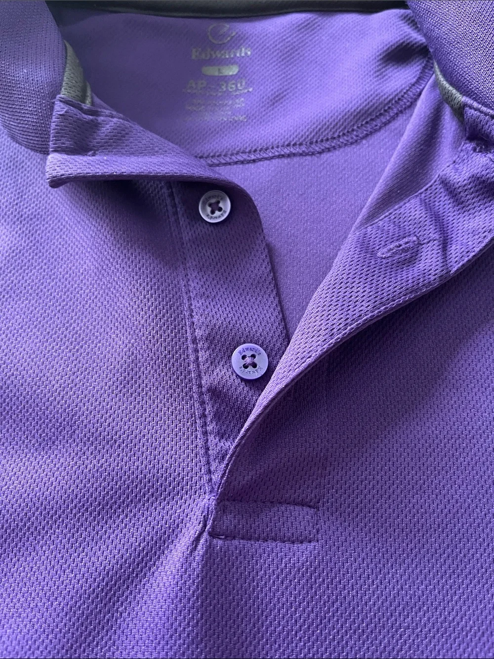 Men's Purple Polo Shirt - Classic Short Sleeve
